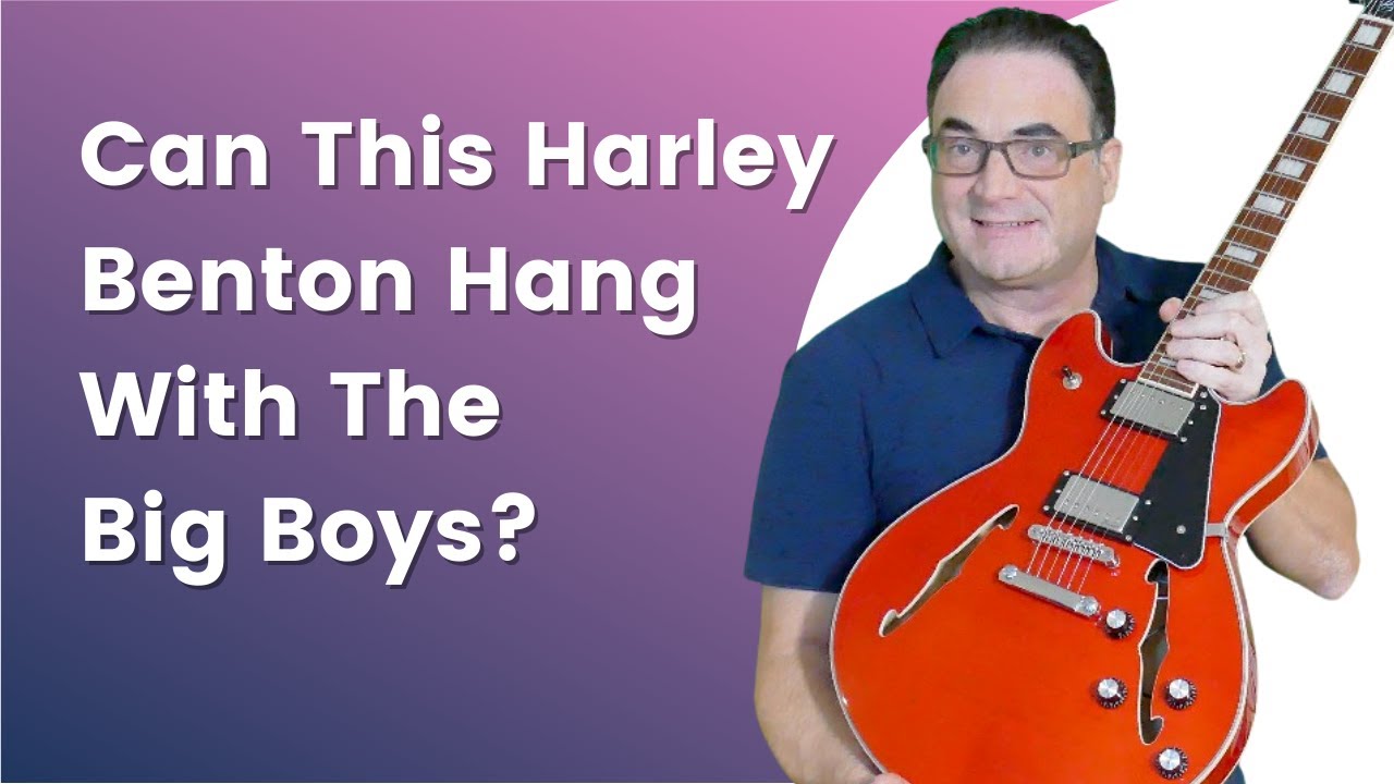 Harley Benton HB-35 Plus | The best budget 335 style guitar money