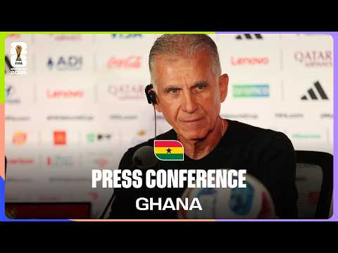 Ghana On Playing England | Carlos Queiroz Takes Questions