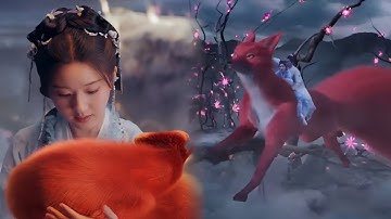 The girl saved a little fox from the demoness, the next little fox repaied her for her kindness!