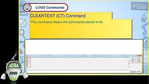 More about Logo Part 8 - More Logo Commands | Class 3 Computer | Chapter 6