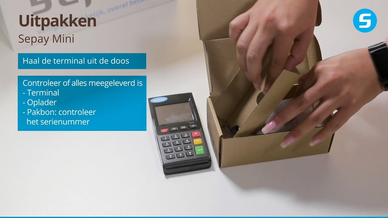 Update Unboxing en ingebruikname | SEPAY Mini