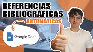 Como PONER REFERENCIAS BIBLIOGRÁFICAS en GOOGLE DOCS 2024 ✅ AUTOMÁTICAMENTE 🔵