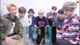 BTS REACTION TO JENNIE SOLO