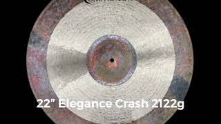 22 Constantine Cymbals Elegance Crash - 2122G