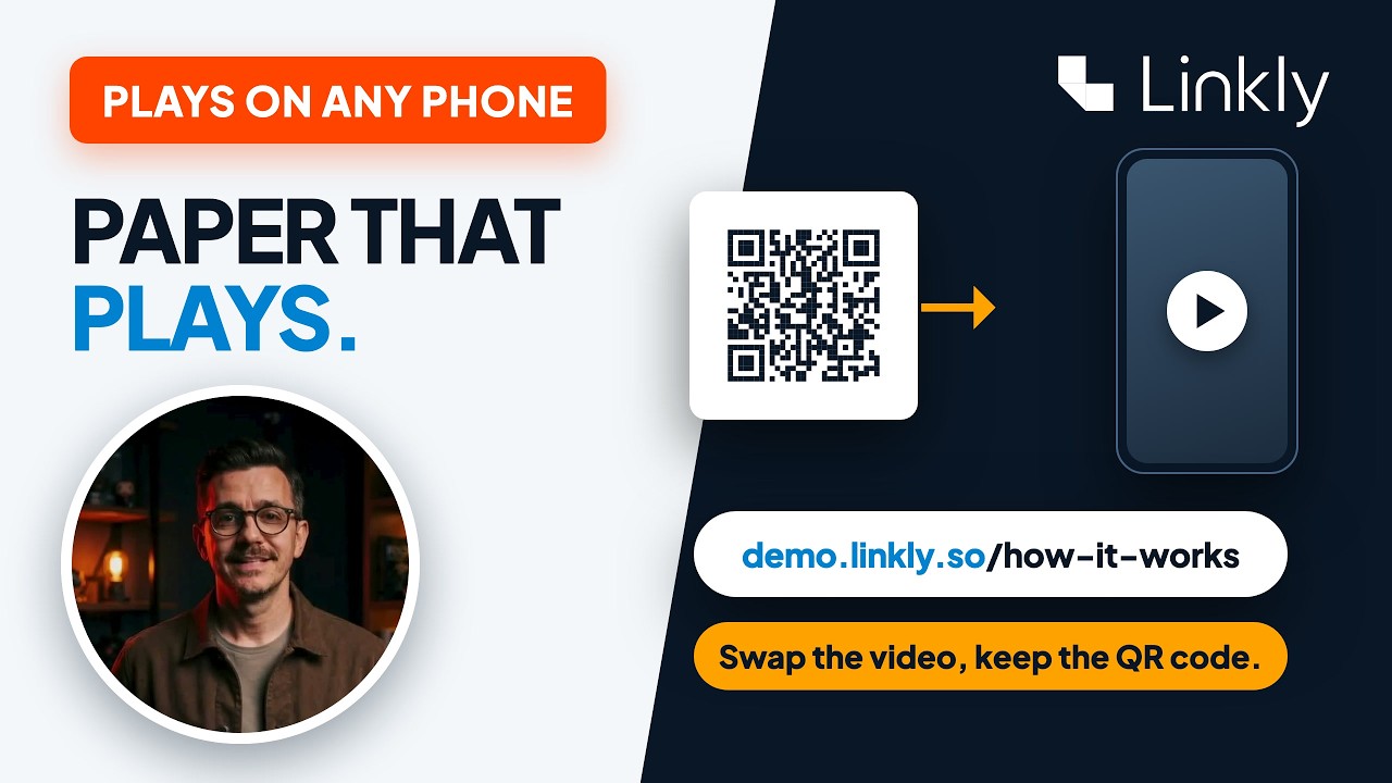 Video to QR Code: Play a Video From a Printed Page