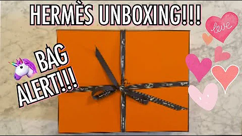 🍊🦄 HERMES CONSTANCE 18 UNBOXING 🥳 FINALLY A BAG INSERT ZTUJO