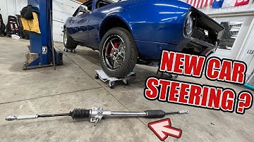 Flaming River Rack and Pinion Install in Twin Turbo Camaro