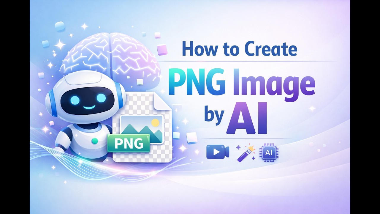 How to create png image by AI