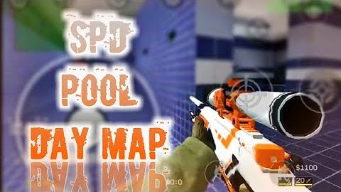 Strike Port Destruction | SPD BOT MATCH | POOL DAY MAP | Offline FPS Android Gameplay PART 2