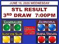 STL 3rd  Draw 7pm Result Zambales  Aurora  Ilocos Sur Nueva Vizcaya  JUNE 10, 2026 WEDNESDAY