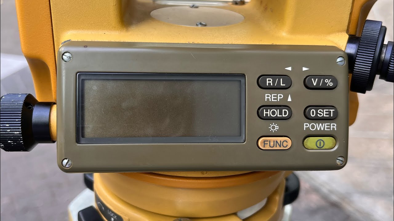 วิธีตั้งกล้องสำรวจแบบเริ่ดๆ