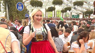 OKTOBERFEST 2022 OPENING DAY! Getting a table with NO reservation ~ Munich, Germany