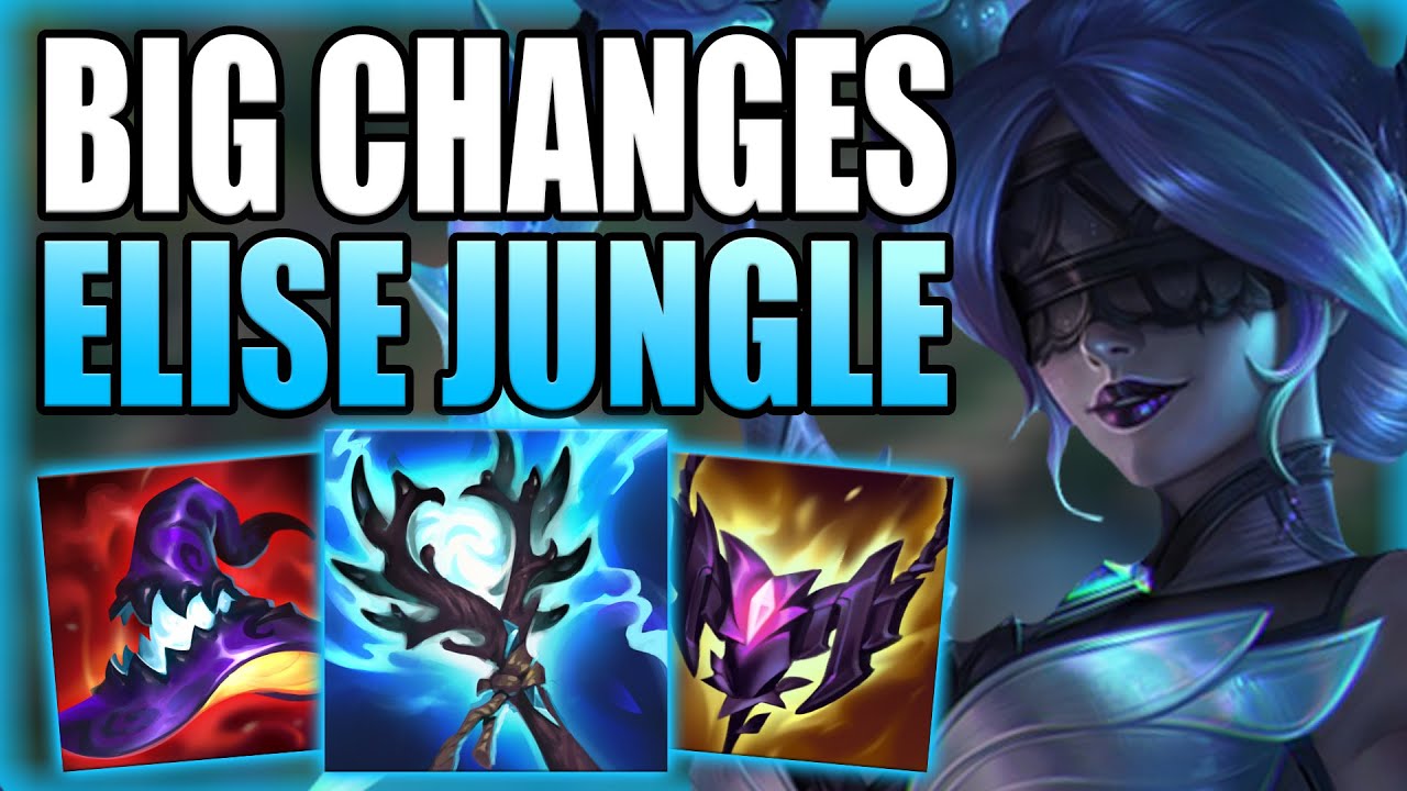 RIOT JUST GAVE ELISE JUNGLE A LOT OF VERY GOOD CHANGES! - Gameplay ...