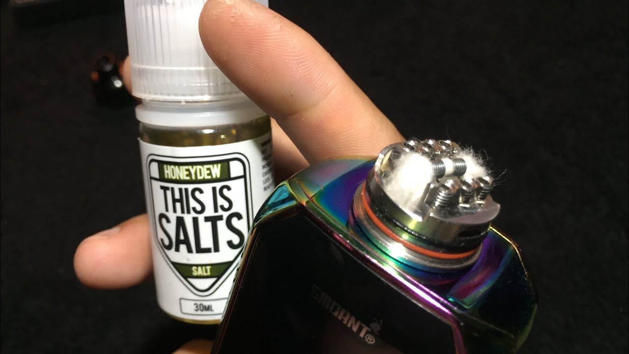 รีวิวน้ำยา This is salts Honeydew 🍈 กับ Soul S RDA - YouTube