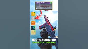 Best Camos for Free DRH Red Action in CODM