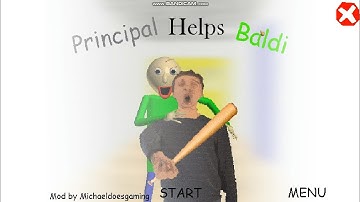 Principal Helps Baldi | Baldi