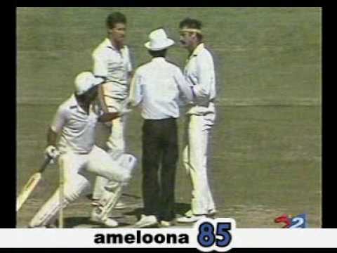 Javed Miandad VS Dennis Lillee FUNNY