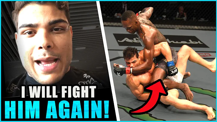 Paulo Costa speaks on his loss to Israel Adesanya & says he will fight him again, Dana White on Cono