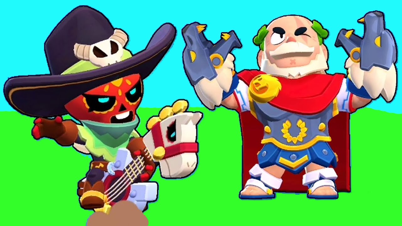 Десперадо Поко и Цезарь Сэм! Фабрика роботов - Новый 14 сезон Бравл ...