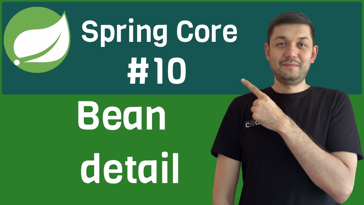Spring asoslari. 10 - Bean in detail | spring bean | java spring ...