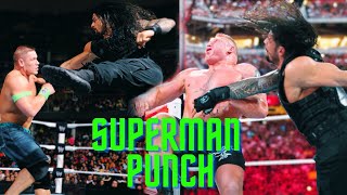 Roman Reigns' Most Dangerous Superman Punches: Compilation