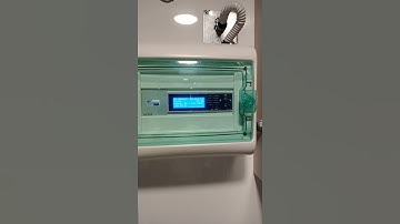 Gas leak detector control panel