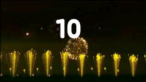 COUNTDOWN 10 to 0 ( v 202 ) Happy New year 2020 || ShockWave TIMER with Sound Effects Status videos