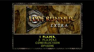 Lode Runner Extra - Sony PlayStation - Intro & Title Screen