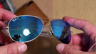 Ray Ban Chromance sunglasses - YouTube