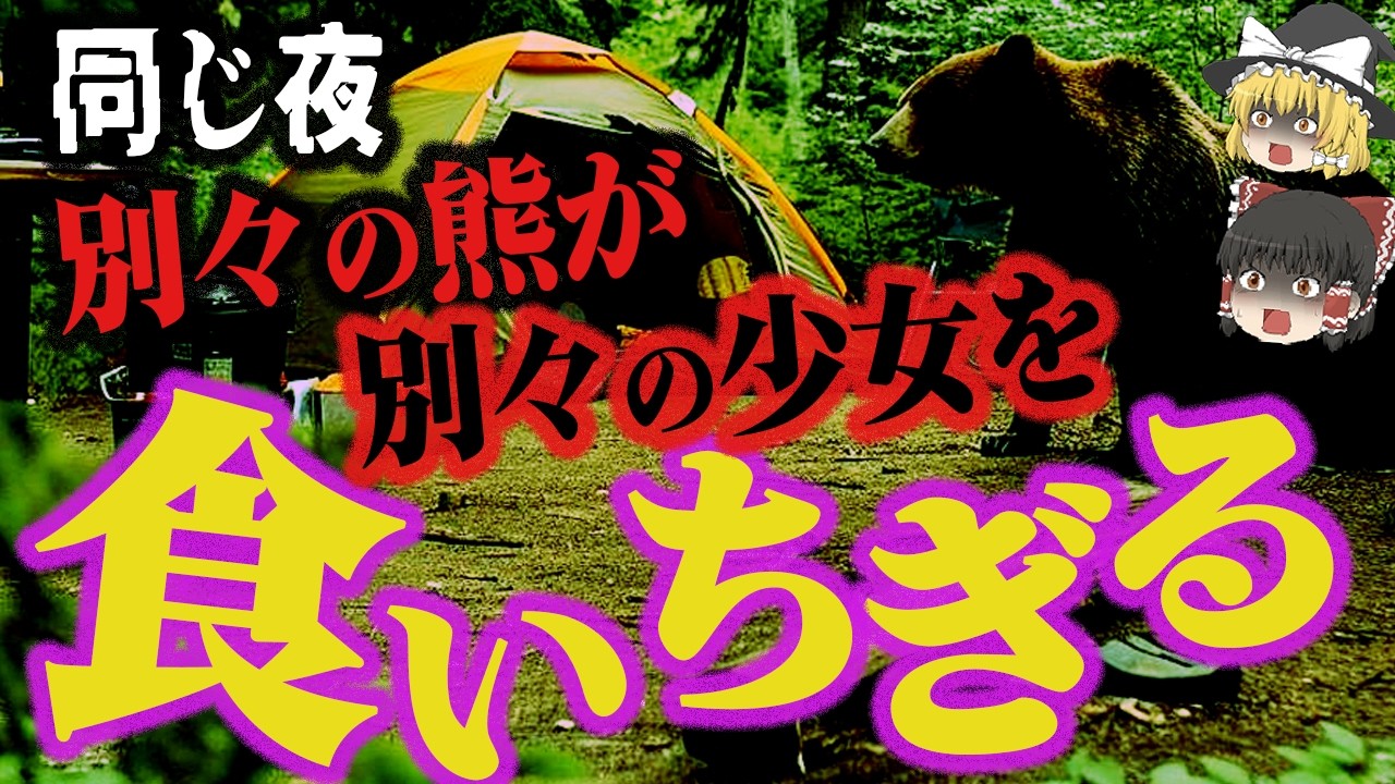 同じ夜に起きたあり得ない一致…「1967年ナイト・オブ・ザ・グリズリーズ」【ゆっくり解説】