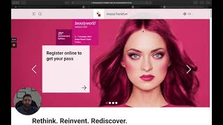 How registration for Beauty World Middle East screenshot 2