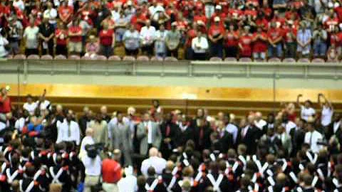 Urban Meyer And Etienne Sabino Speak At Skull Session Miami (Ohio) 9-1-12