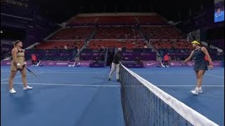 Aryna Sabalenka Vs. Garbine Muguruza 2021 Doha Round 2 Wta Match Highlights