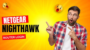 Netgear nighthawk router login