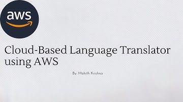Cloud-Based Language Translator using AWS