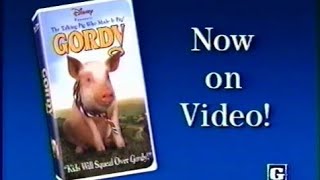 Gordy Vhs Commercial 1995
