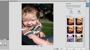 The Open Closed Eyes feature in Photoshop Elements 2018
