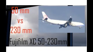 50 mm vs 230 mm sample images I Fujifilm XC 50-230mm f/4.5-6.7 OIS II Lens