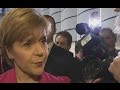 Nicola Sturgeon: "We're looking at a very historic shift in opinion"
