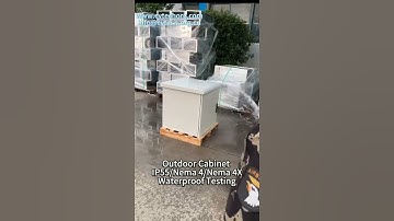 Outdoor Telecom Cabinet Waterproof Test – IP55 / NEMA4 / NEMA4X