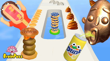 Sandwich Run 😁 Pancake Run 😋 Juice Run 😌SPEED RUN CHALLENGE - MAX LEVEL Pro Gameplay