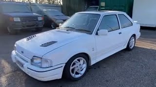 BARN FIND FORD ESCORT RS TURBO SERIES 2 PROJECT £££