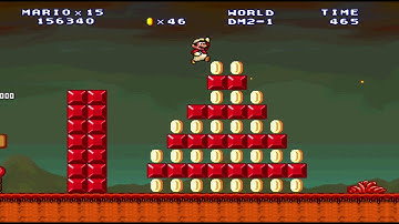 Mario Worker Remake (3.0) World DM1-5 By Dawid Mocny Longplay