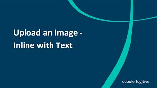 Upload an Image - Inline with Text