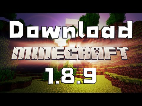 (มายคราฟ) สอนโหลด Minecraft 1.8.9 ลงง่ายๆ 100% {TH} 6/5/2560