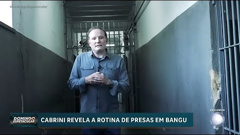 Exclusivo: Cabrini revela a rotina de presas em Bangu e entrevista Flordelis