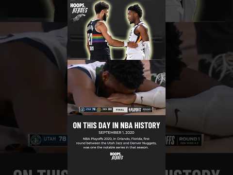 Denver Nuggets Vs Utah Jazz 2020 NBAHistory 