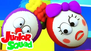 جلس هامبتي الدمبتي على الحائط |  رسوم متحركة للاطفال | Junior Squad | القوافي باللغة العربية