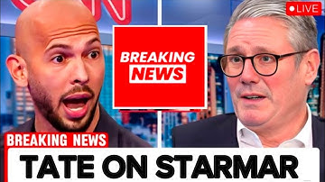 1 MINUTE AGO: Andrew Tate call out Keir Starmer Live on TV!