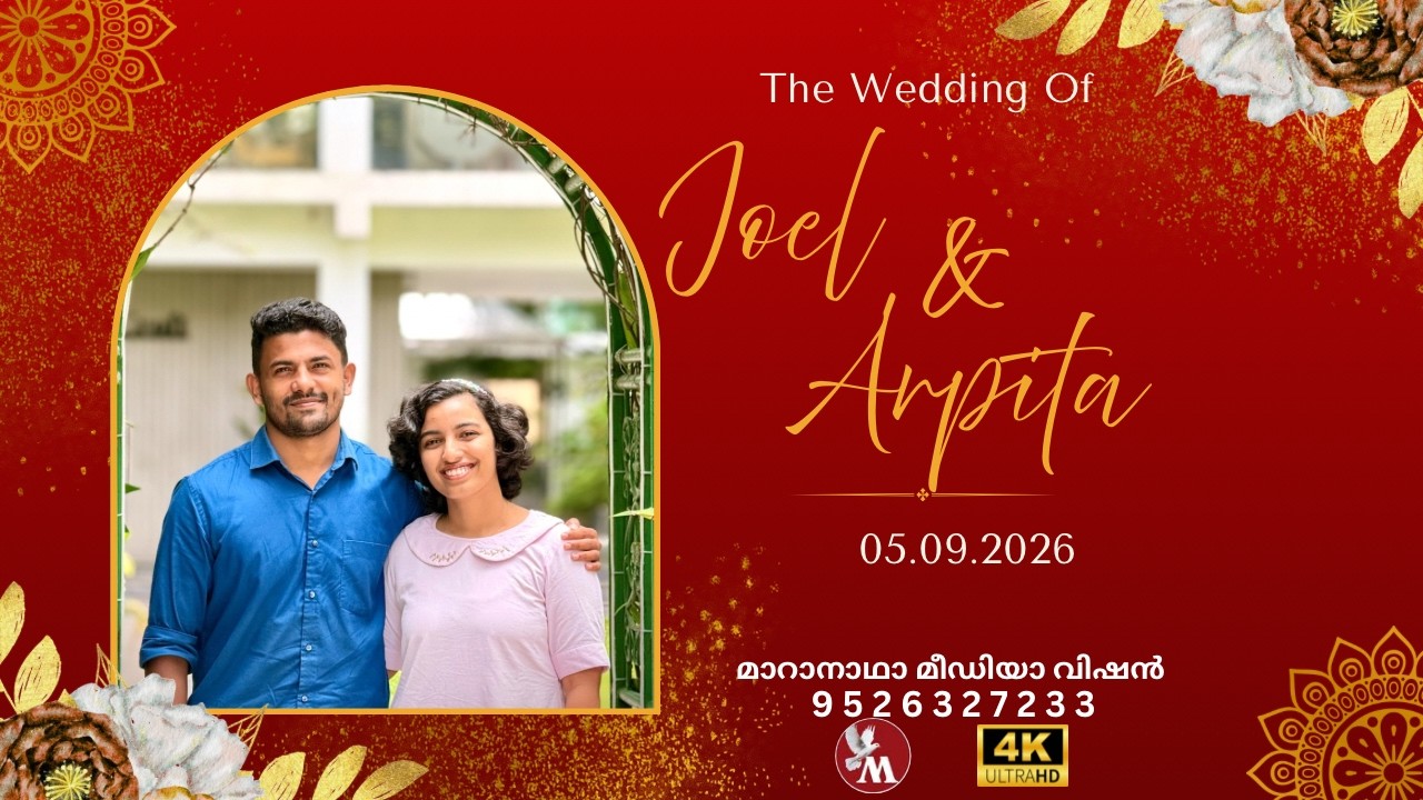 Wedding Ceremony- Joel & Arpita (05.09.2026). 